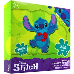 Quebra-cabeça Disney Stitch 250 peças para crianças, adolescentes e adultos a partir de 7 anos