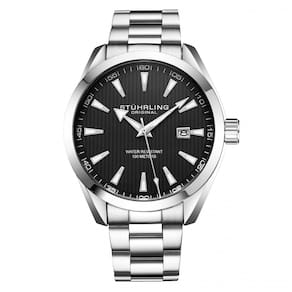 Relógio Masculino Stuhrling Forte 3953 Quartzo 42mm, Prata