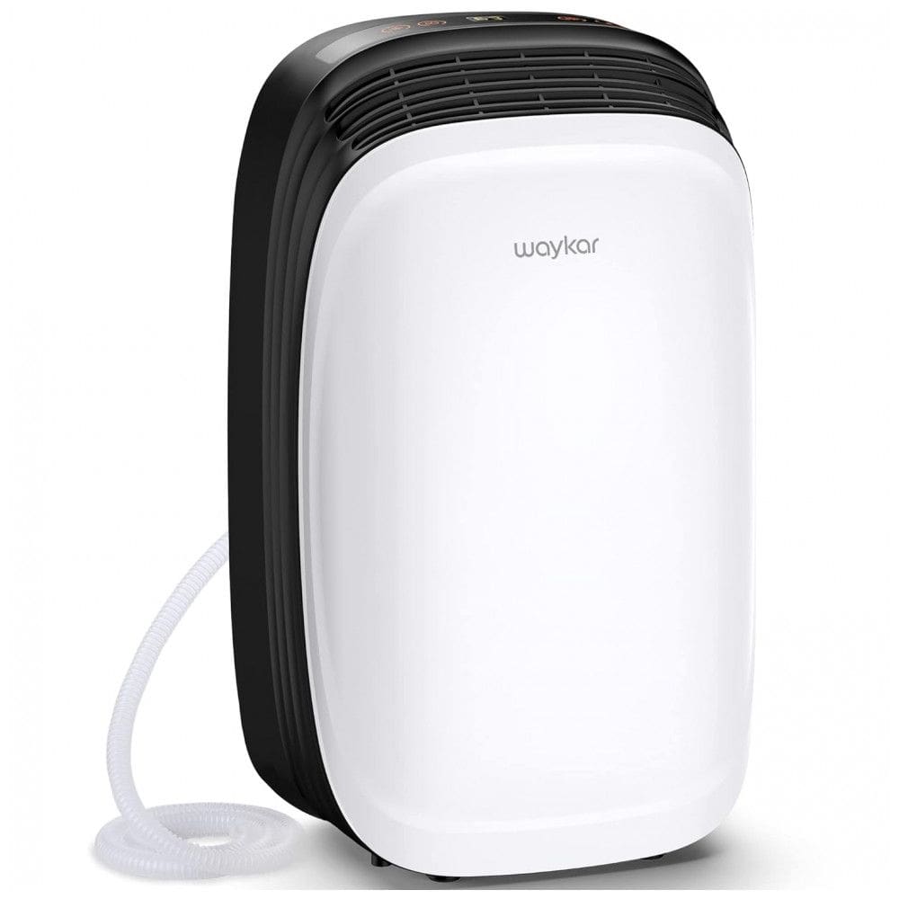 Desumidificador 50L com Mangueira de Drenagem, Área 140 m2, WAYKAR, Branco