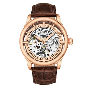 Relógio Masculino Stuhrling Winchester 3933 Automático 41mm, Marrom