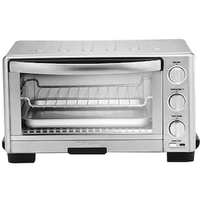 Forno Elétrico de Bancada com Controle de Temperatura e Temporizador, 1800W, Aço Inoxidável, 110v, CUISINART TOB 1010, Prateado