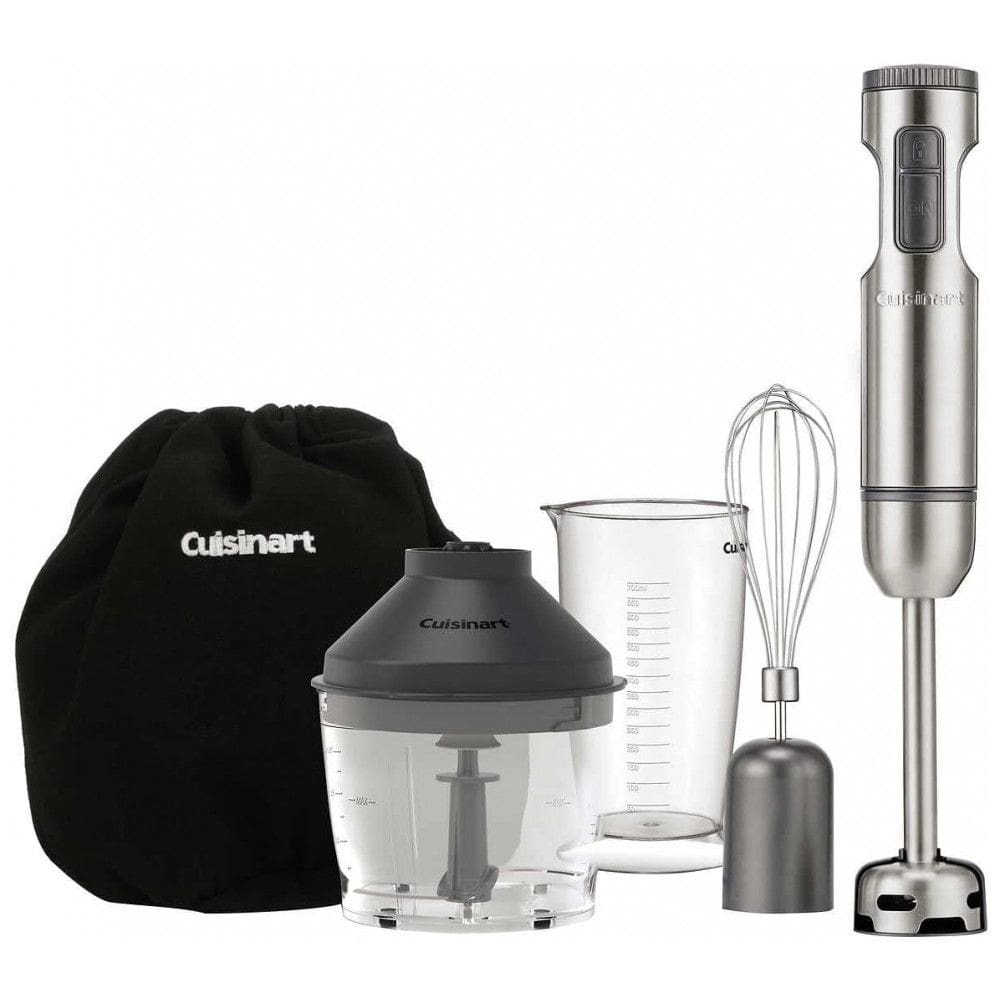 Mixer 3 em 1 com 2 Velocidades e Acessórios, 300W, 110v, CUISINART, Prateado