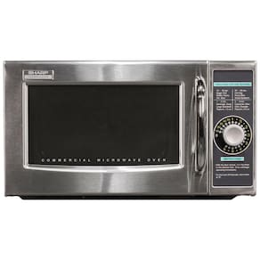 Micro ondas R 28 Litros Multifuncional de Aço Inoxidável, 1000W, 110v, SHARP R 21LCFS, Prateado