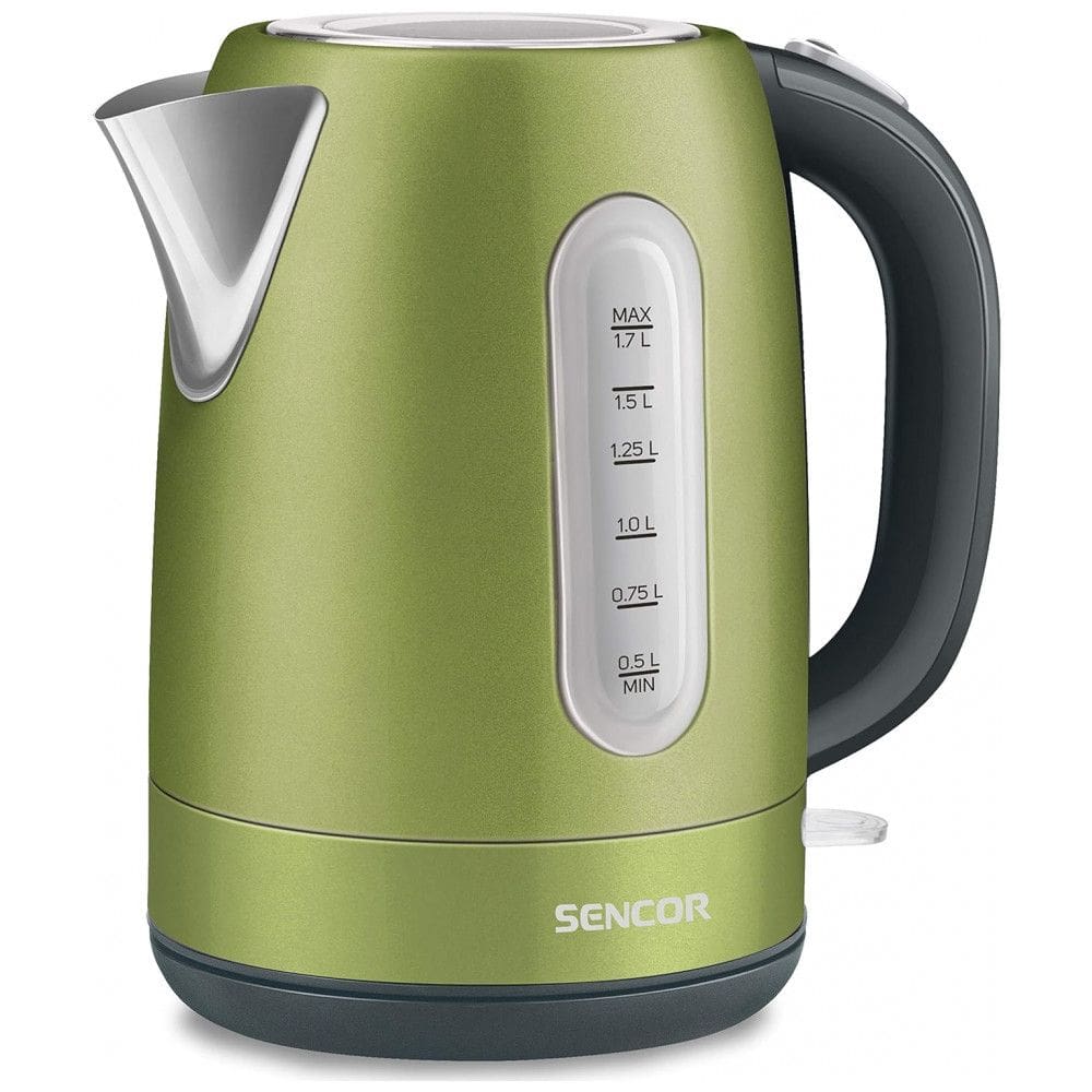 Chaleira Elétrica 1.8L com Controle de Temperatura e Proteção de Fervura, 110v, SENCOR SWK1770GG, Verde