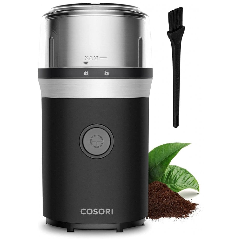 Moedor de Café Elétrico Portátil COSORI em Aço Inoxidável, 110V
