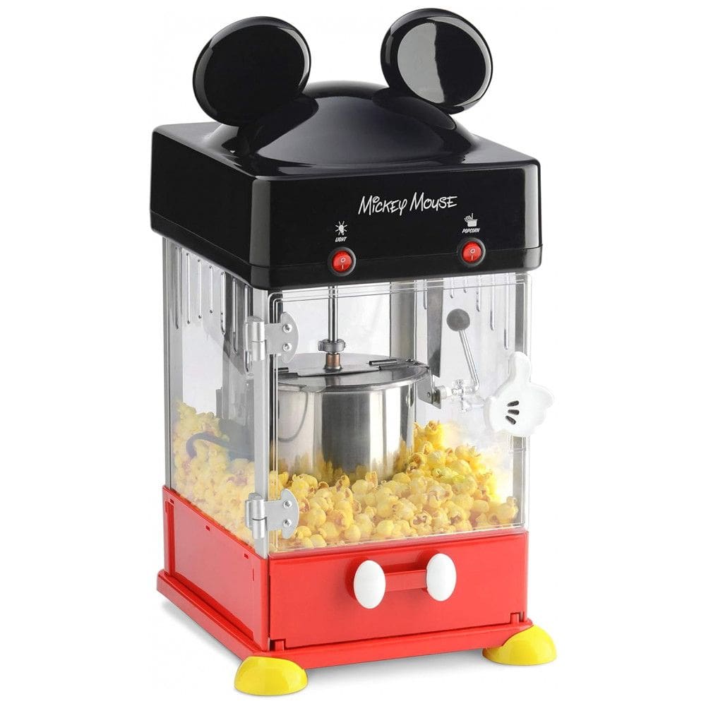 Mickey Pipoqueira Elétrica de Bancada 1.9kg, e, 110v, DISNEY DCM 250, Vermelho