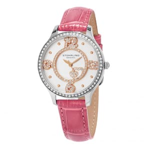 Relógio Feminino Stuhrling Chic 760 Quartzo 36mm, Rosa