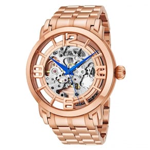 Relógio Masculino Stuhrling Elite 165B2B Automático 44mm, Rose Gold