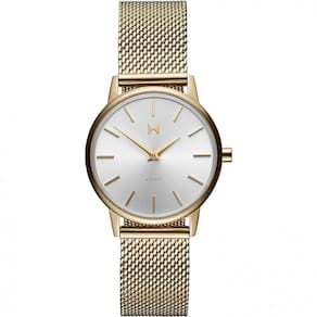Relógio Feminino Analógico Quartzo de Aço Inoxidável, MVMT MA01 RGGR, Cinza