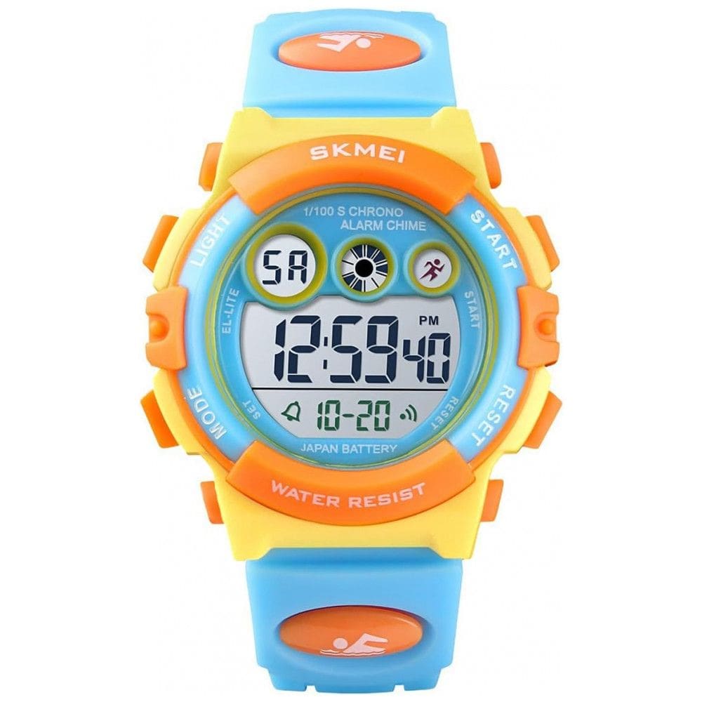 Relógio Digital com Cronômetro para Crianças de 5 até 15 Anos, GOLDEN HOUR, Amarelo