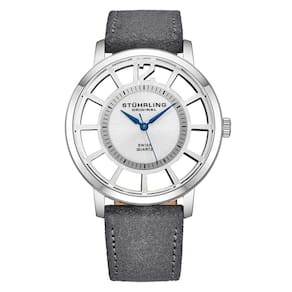 Relógio Masculino Stuhrling 388S2 Quartzo 40mm, Cinza