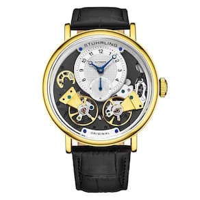 Relógio Masculino Stuhrling Ares 3981 Automático 43mm, Preto