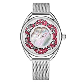 Relógio Feminino Stuhrling Lily 995M Quartzo 38mm, Prata Clássico