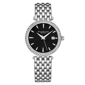 Relógio Masculino Stuhrling Clássico 3929 Quartzo 34mm, Prata