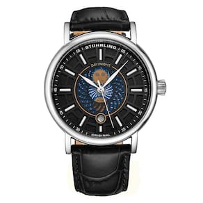 Relógio Masculino Stuhrling Dueto 899 Quartzo 42mm, Preto