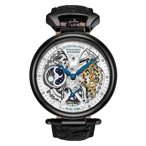 Relógio Masculino Stuhrling 127A2 Automático 46mm, Preto