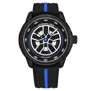 Relógio Masculino Stuhrling Aviador 984 Quartzo 44mm, Preto