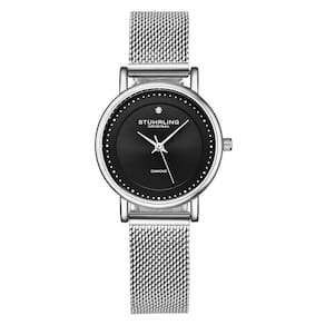 Relógio Feminino Stuhrling Elite 4005 Quartzo 29mm, Prata Clássico