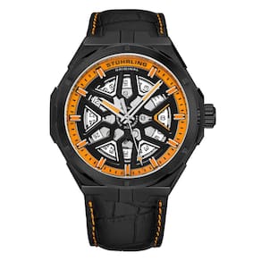 Relógio Masculino Stuhrling Gio 379 Automático 41mm, Preto