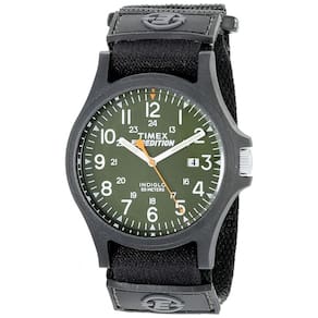 Relógio Masculino Analógico com Alça Ajustável, Timex TW4B00100, Preto e Verde