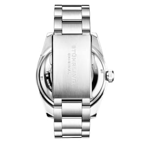 Relógio Masculino Stuhrling 1004.03 Automático 44mm, Prata e Verde