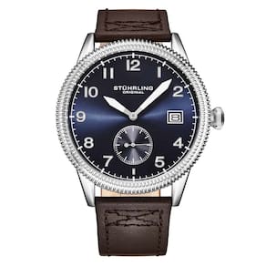 Relógio Masculino Stuhrling Aviator 4011 Quartzo 44mm, Marrom
