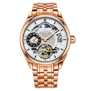 Relógio Masculino Stuhrling Presidia 943B Automático 42mm, Ouro Rosa