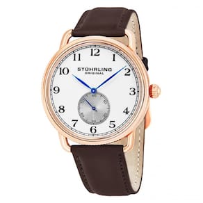Relógio Masculino Stuhrling 207 Quartzo 41mm, Marrom