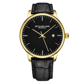 Relógio Masculino Stuhrling Rasa 3997 Quartzo 40mm, Preto
