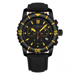 Relógio Masculino Stuhrling Yara 2002 Quartzo 43mm, Preto