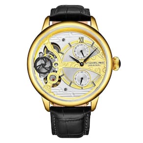 Relógio Masculino Stuhrling Vertex 947 Quartzo 45mm, Dourado