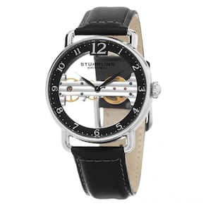 Relógio Masculino Stuhrling Bridge 976 Manual 42mm, Preto