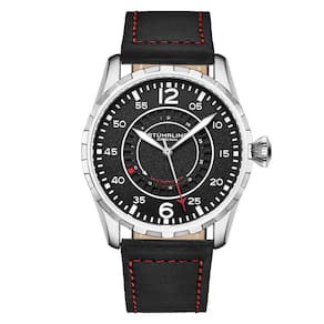 Relógio Masculino Stuhrling Aviador 4002 Quartzo 44mm, Preto
