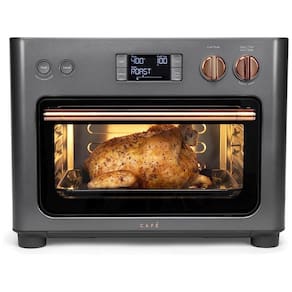 Forno Elétrico de Bancada com 14 Funções e Wi Fi, CAFÉ, 110V 1800W, Preto Fosco