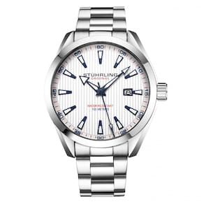 Relógio Masculino Stuhrling 3953.3 Quartzo 42mm, Prata