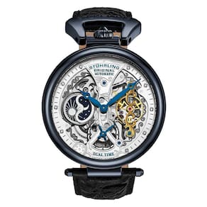 Relógio Masculino Stuhrling Emperors Grandeur 127A Automático 49mm, Azul