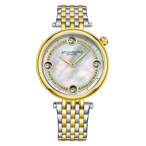 Relógio Feminino Stuhrling Symphony 3999 Quartzo 38mm, Dourado Clássico