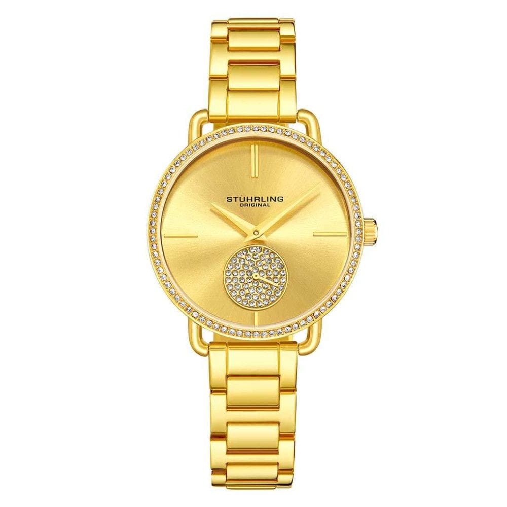 Relógio Feminino Astraea 3909 Quartzo 38mm, Dourado