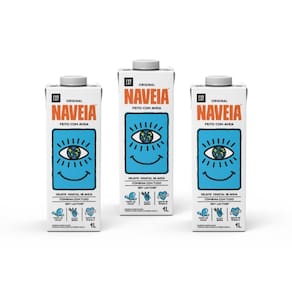 Kit 3x Bebida Vegetal Naveia Original 1L