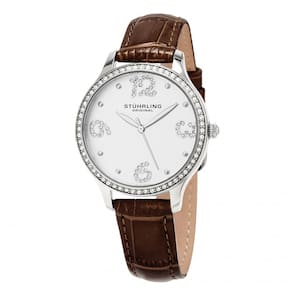 Relógio Feminino Stuhrling Chic 560 Quartzo 36mm, Marrom