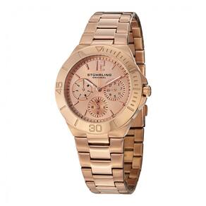 Relógio Feminino Stuhrling Regata 558 Quartzo 38mm, Rosa
