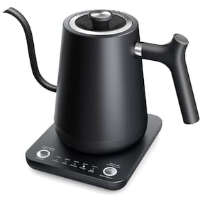 Chaleira Elétrica 0,8 L com 5 Níveis de Temperatura, 110V 1000W, SHEWE, Preta
