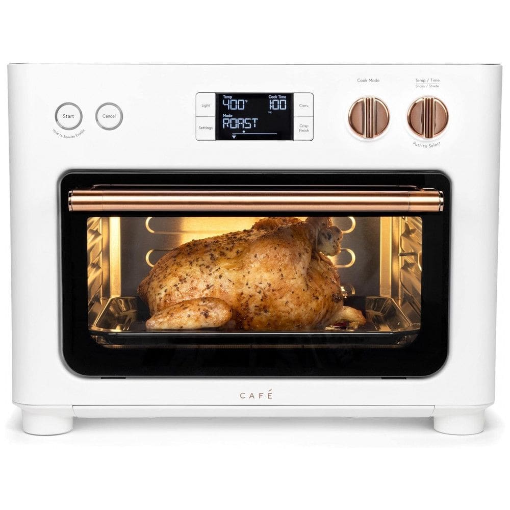 Forno Elétrico de Bancada com 14 Modos, Visor LCD e Wi Fi, CAFÉ, 110V, Branco