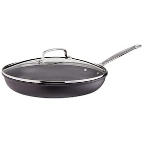 Frigideira Antiaderente com Tampa de Vidro, Aço Anodizado, Cuisinart 622 30G