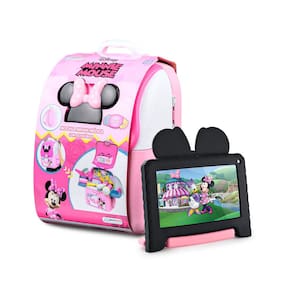 Combo Tablet Infantil Multi Minnie 7 Pol 4GB RAM 64GB + Case + Mochila Kit Play Set Minnie Médico - NB4144K