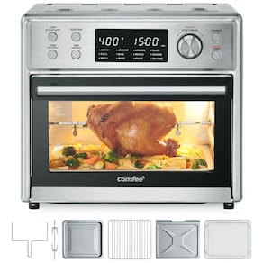 Forno Elétrico de Bancada 12 em 1 com 26 Litros de Capacidade e Função AirFyer, 110V 1600W, COMFEE