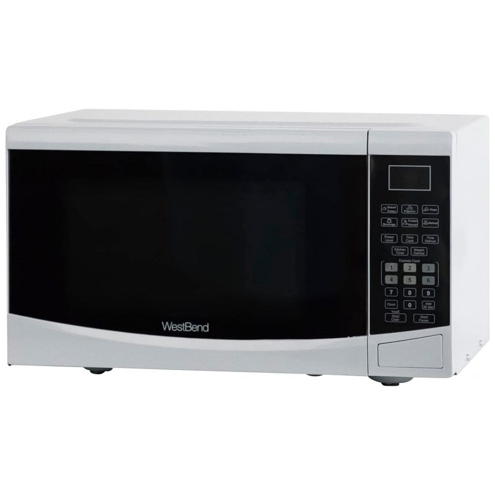 Micro Ondas de Bancada 25L com 6 Programas, 110V 900W, West Bend WBMW92W, Branco