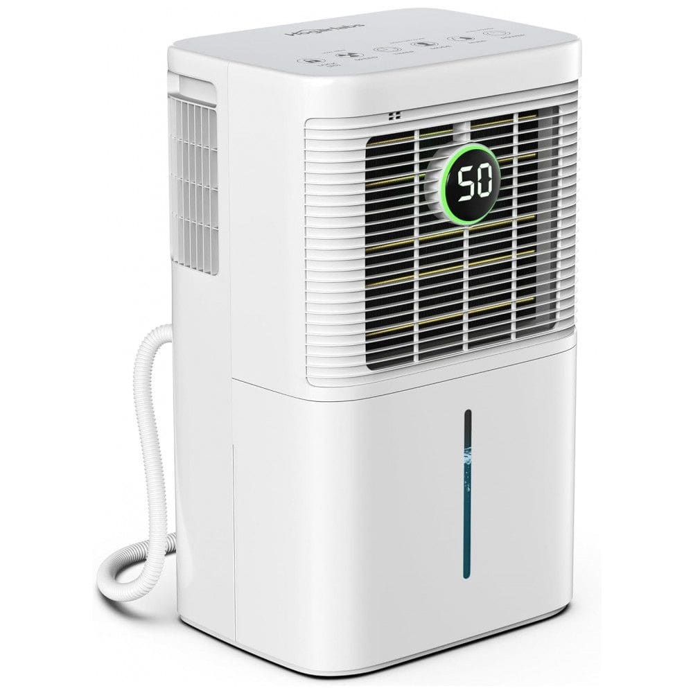Desumidificador para Grandes Ambientes 1.5L até 185 m2 com Painel Digital, 110V, HOGARLABS, Branco