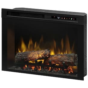 Lareira Elétrica de Embutir A58x84L com Controle Remoto e Chamas Multicolorida, 110V, Dimplex XHD33L, Preta