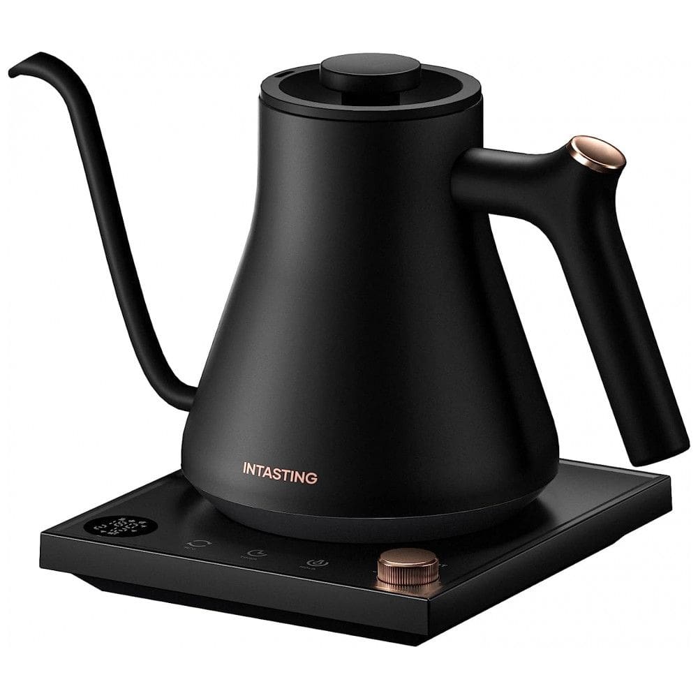 Chaleira Elétrica 0,8L com Desligamento Automático, 110V 1500W, INTASTING, Preta